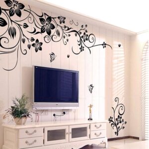 Wall Stickers Fashion Beautiful DIY Removable