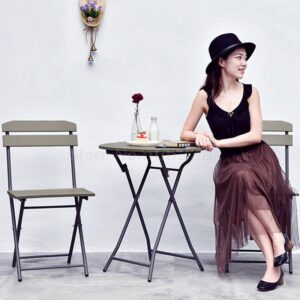 Alternative view of 8 Balcony three-piece outdoor table and chairs