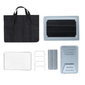 Alternative view of Japanese Ceramic Hibachi BBQ Table Grill Yakitori Barbecue Charcoal Grill 40CM