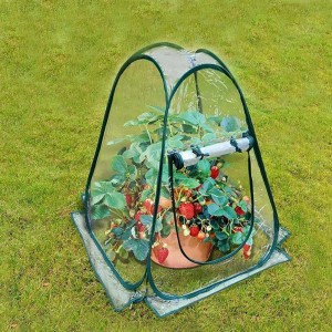 Alternative view of Mini Portable Plastic Greenhouse Clear Cover