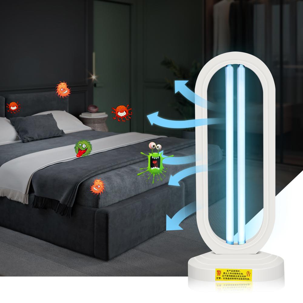 50W Germicidal Light Bulb UV Ozone Ultraviolet lamp 110V/220V Quartz lamp UVC Sterilizer Home Kill Mite Disinfection Air Clean - Image 6