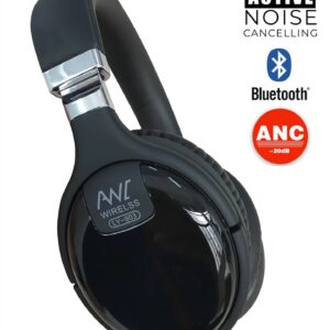 ANC Active Noise Cancelling Wireless Bluetooth Headphones Wired HeadSet With Microphone Earphone Deep Bass Hifi Sound
